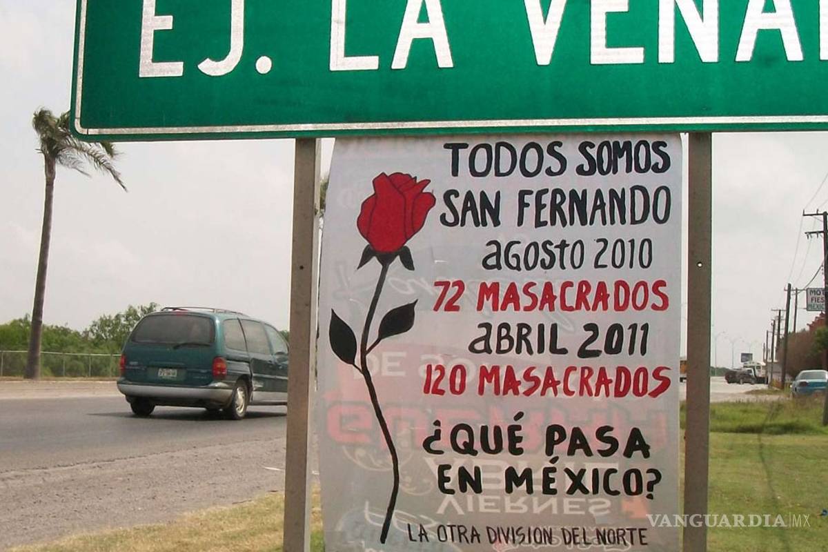 A más de 5 años de la masacre de San Fernando, México no repara daño ni explica qué ocurrió