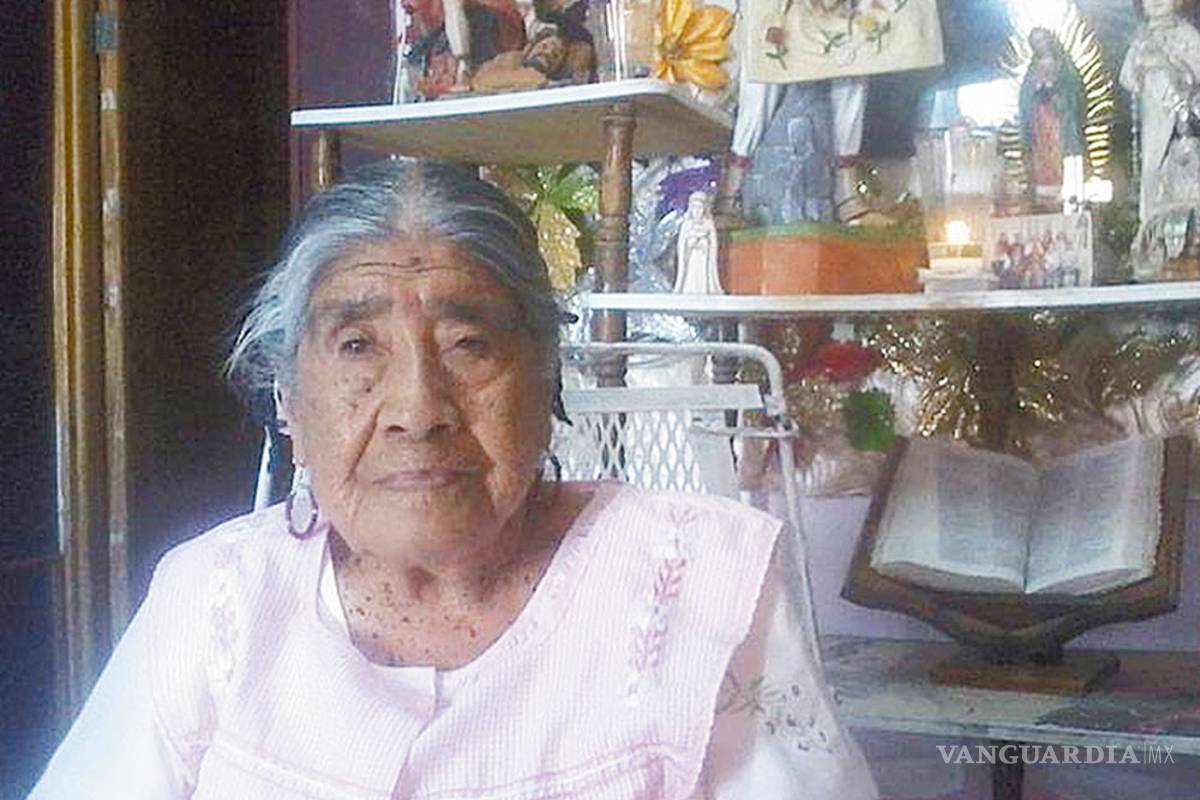 Fallece doña Adela a los 102 años de edad