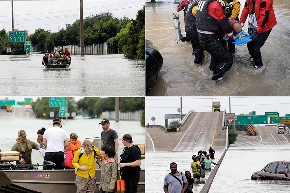 Vapulea ‘Harvey’ con lluvias históricas en Houston