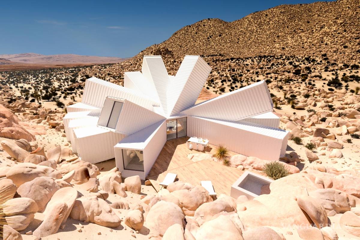 Joshua Tree Residence, el lujo de vivir ¡en unos contenedores!
