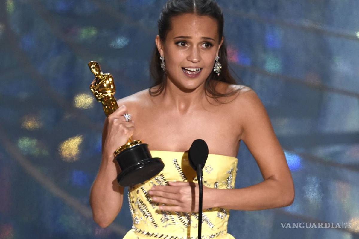 Alicia Vikander gana el Oscar a la mejor actriz de reparto