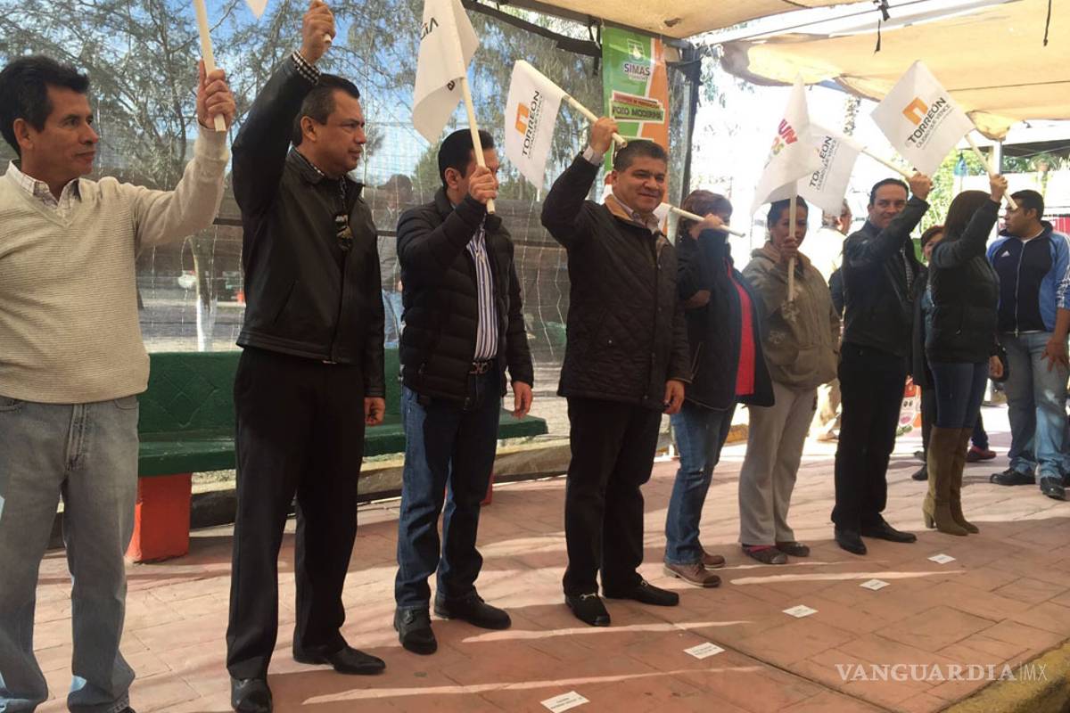 Miguel Riquelme inicia nuevo pozo de agua para Torreón