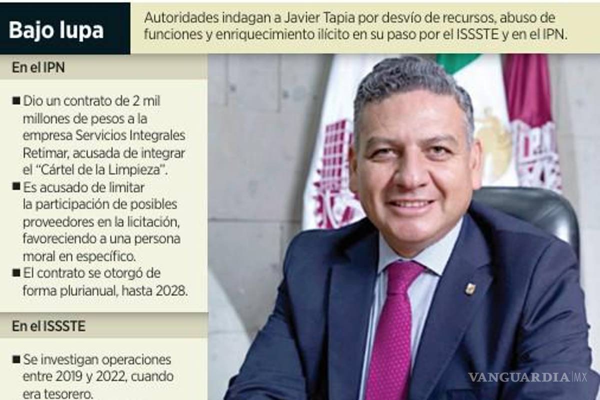 $!Bloquea UIF cuenta a secretario del IPN por presuntas irregularidades en su patrimonio