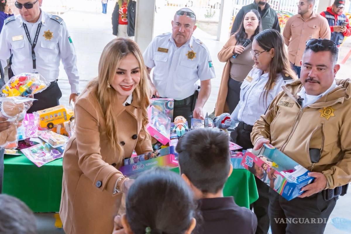 Lleva CJM juguetes y alegría a niñas y niños del Centro Infantil de Torreón