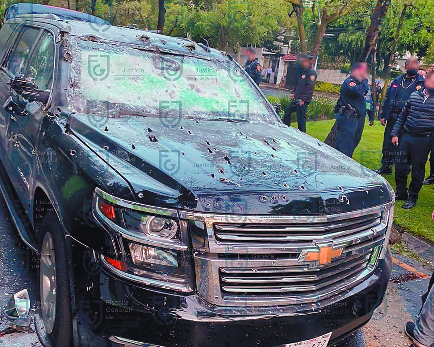 28 contra el secretario de Seguridad de la CDMX: Así sucedió (infografía)