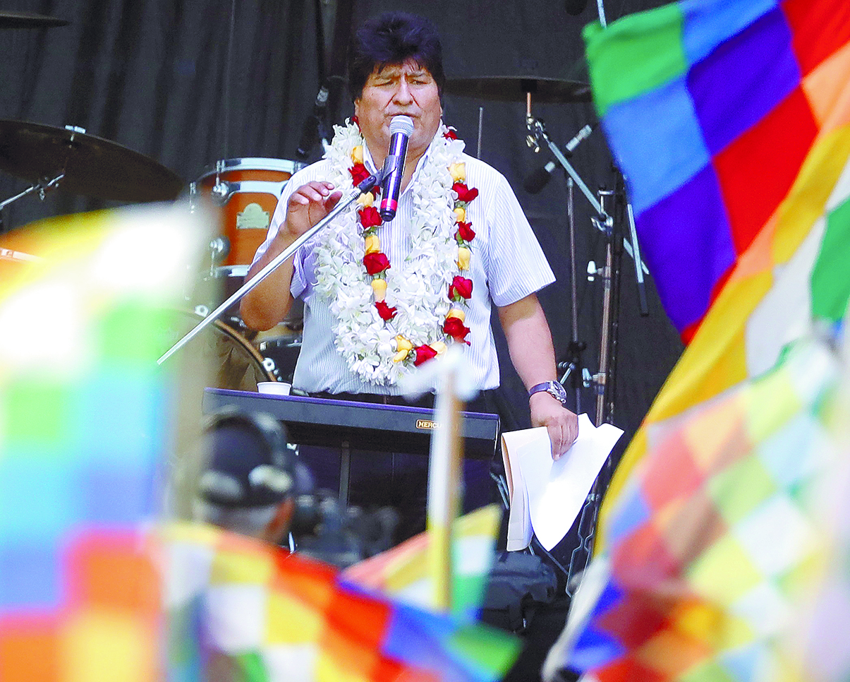Rechaza Tribunal boliviano candidatura de Evo Morales