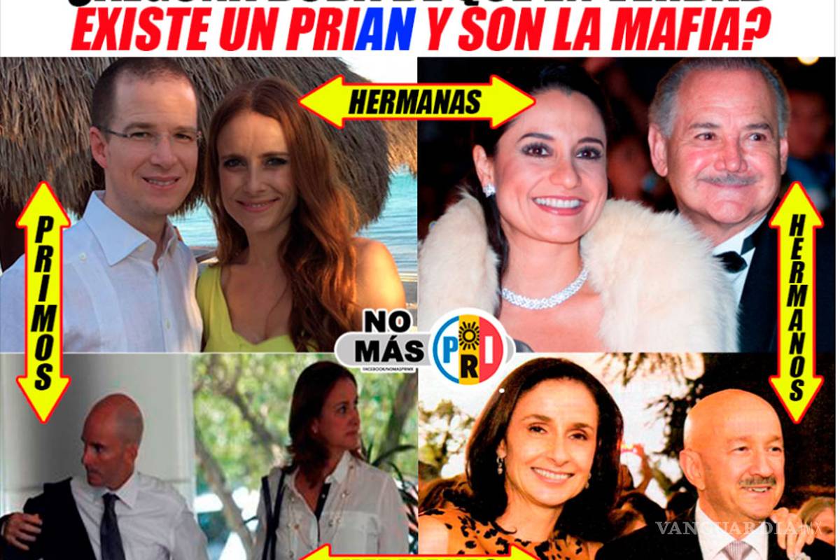 Inventan parentesco de Anaya con Salinas