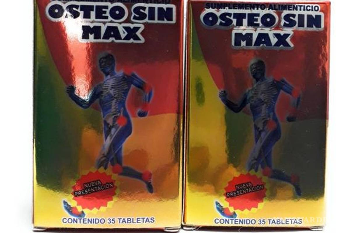 “Osteo Sin Max”, “Cicatrisan Plus Max” y otros ‘productos engaño’ o ‘milagro’ señalados por Cofepris
