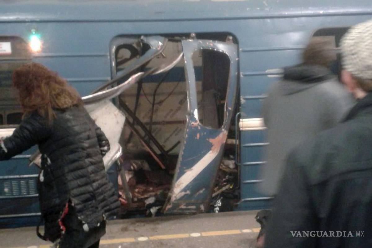 Atentado en San Petersburgo: 11 muertos y 45 heridos en una explosión en el metro