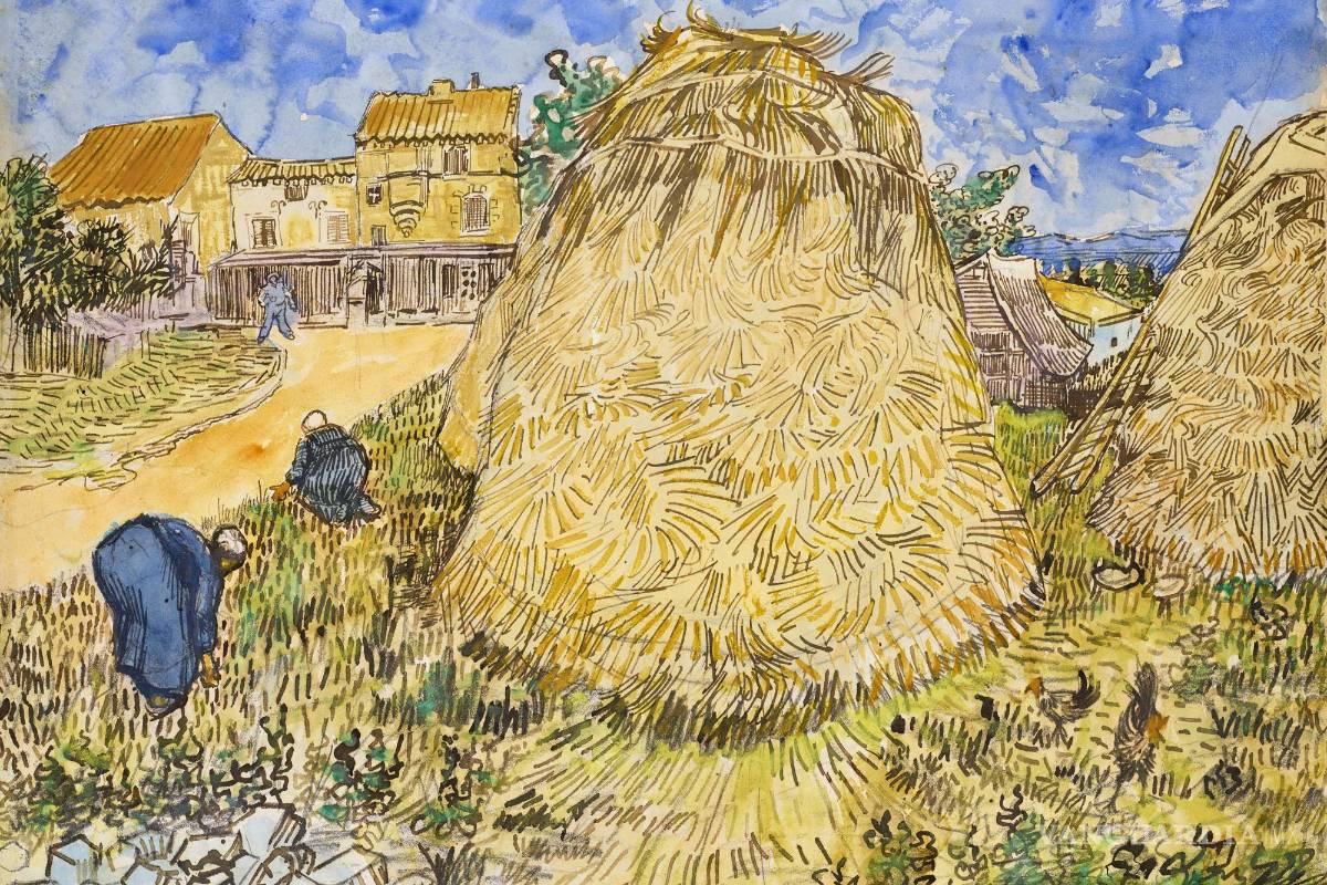 “Meules de Blé”, una acuarela de Van Gogh incautada por Nazis, será subastada