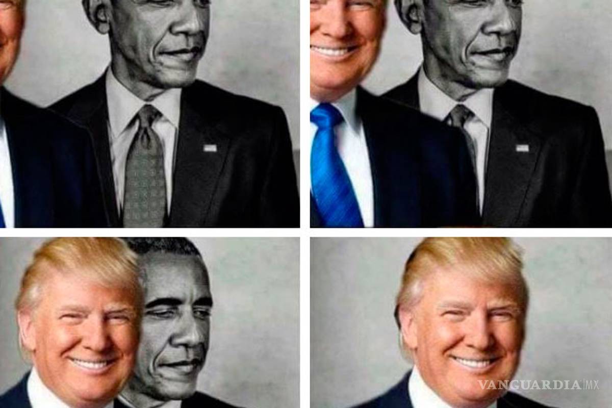 Trump ataca a Obama en Twitter con un meme del eclipse
