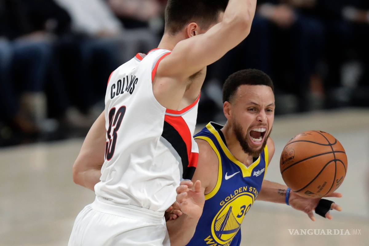 Una vez más, Portland sucumbe ante el poderío ofensivo de Golden State
