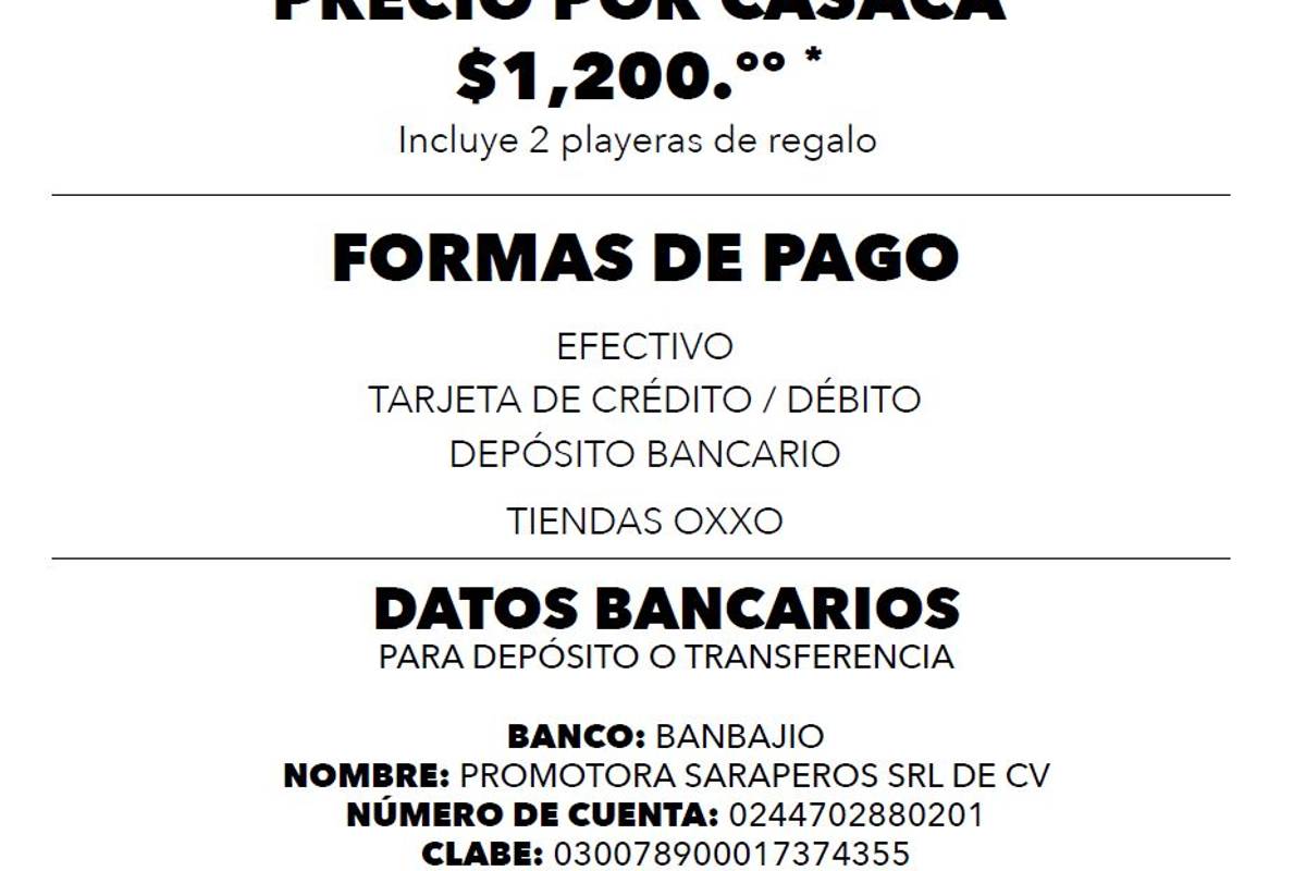 $!Saraperos de Saltillo pone a la venta sus nuevas casacas, aquí te decimos cómo conseguirla