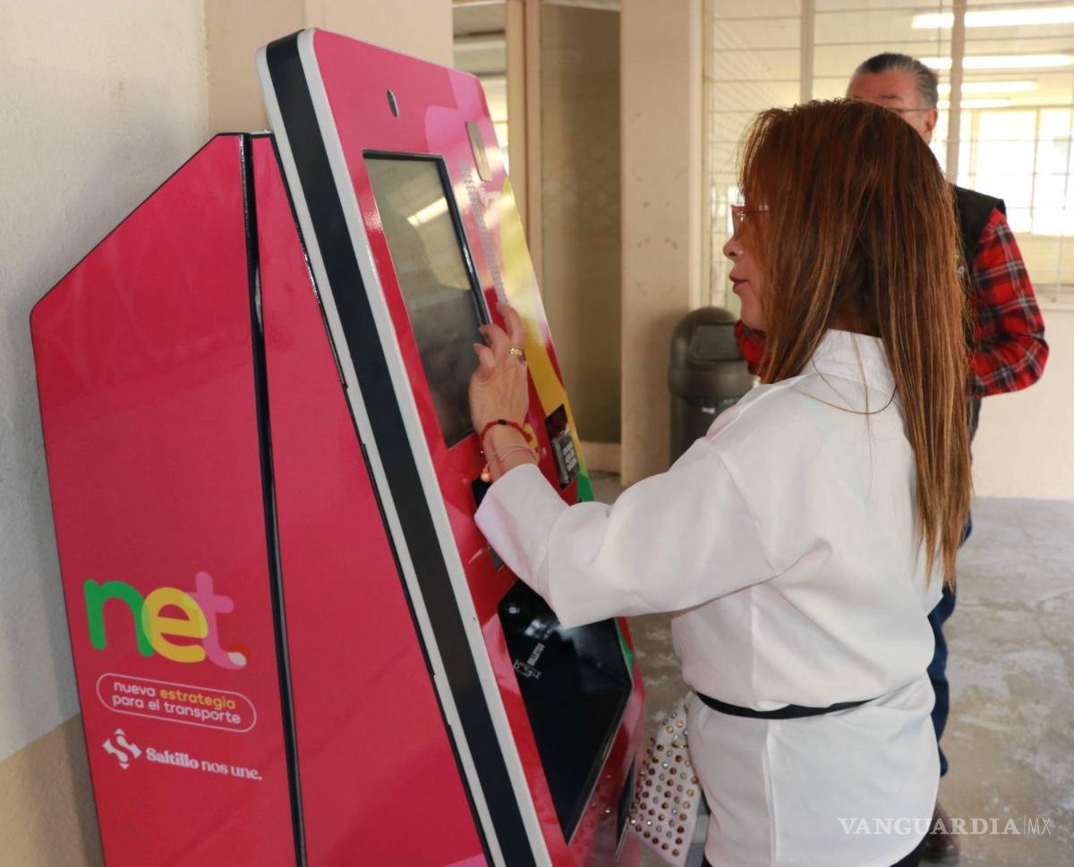 $!Cajeros automáticos habilitados en Saltillo permiten realizar recargas y consultar saldos de las tarjetas preferenciales de la Nueva Estrategia del Transporte (NET).