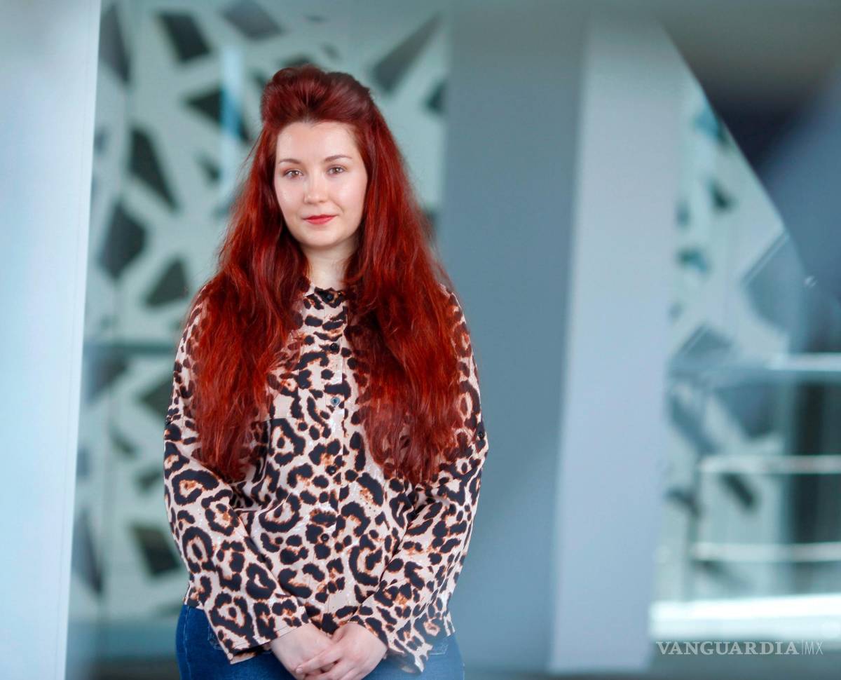 $!Carmen Romero en un momento de la entrevista.