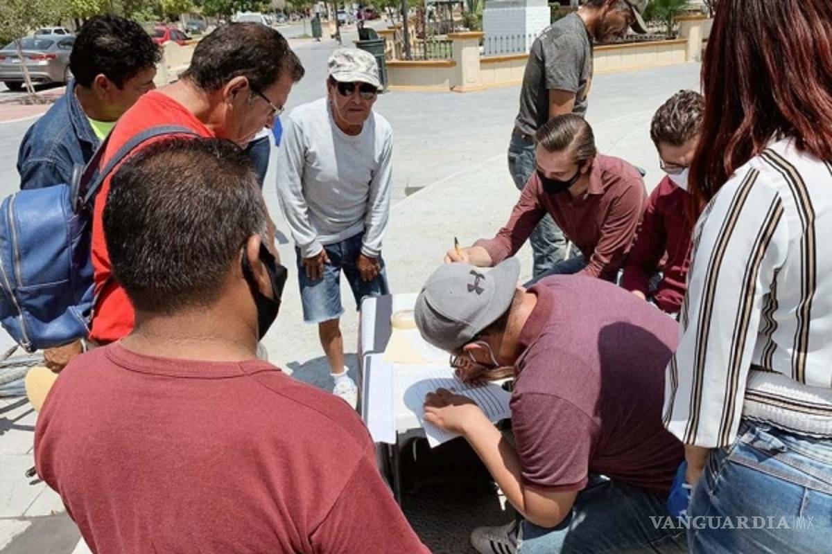 Para enjuiciar a los ex presidentes llevan recolectadas en Torreón 100 mil firmas