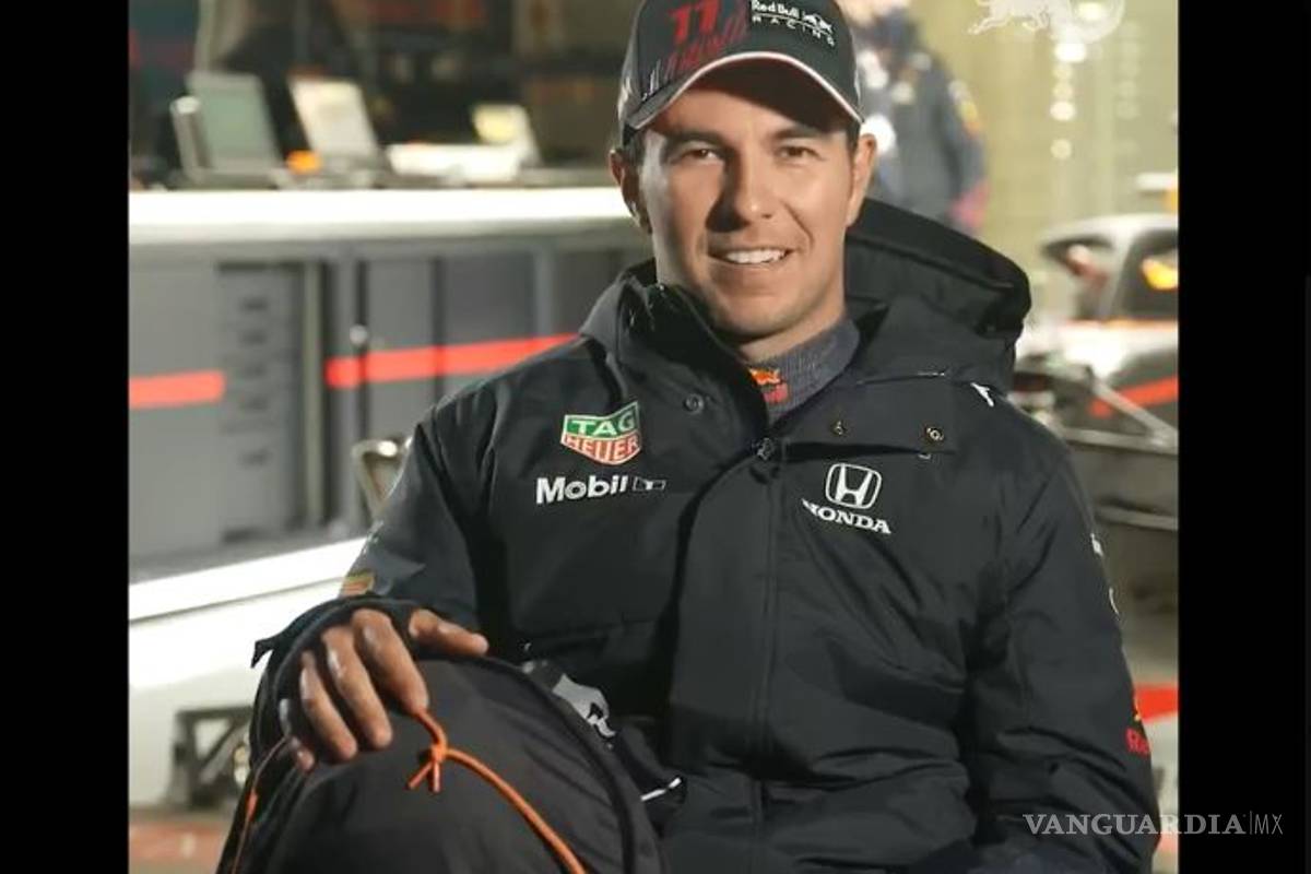 El hermoso casco que utilizará 'Checo' Pérez con Red Bull