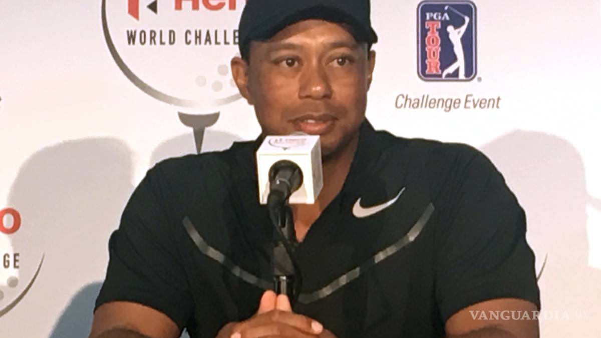 "La vida es mejor ahora”, dice Tiger Woods