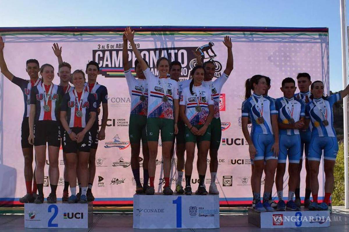 México consigue el oro panamericano en equipos de ciclismo de montaña