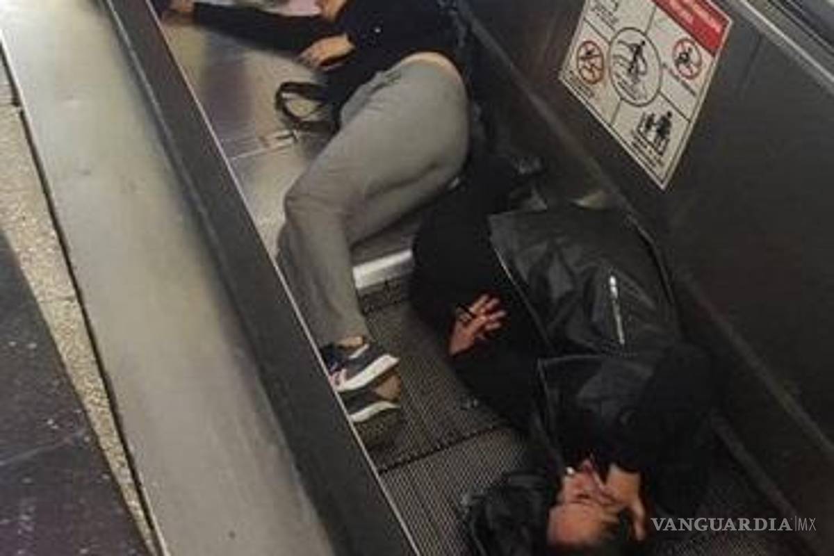 Fallan escaleras eléctricas en el Metro estación Polanco, quedan nueve heridos