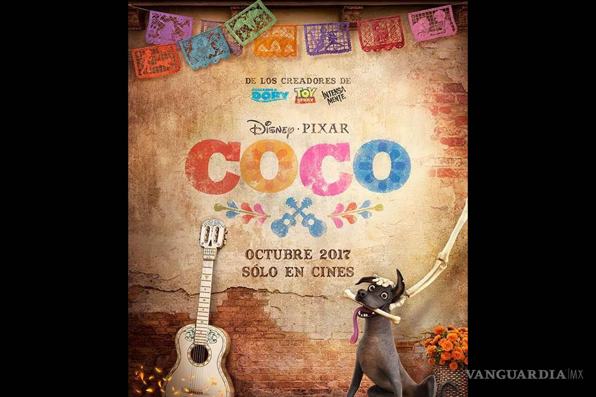 Lanzan póster de "Coco", la película de Disney sobre Día de Muertos