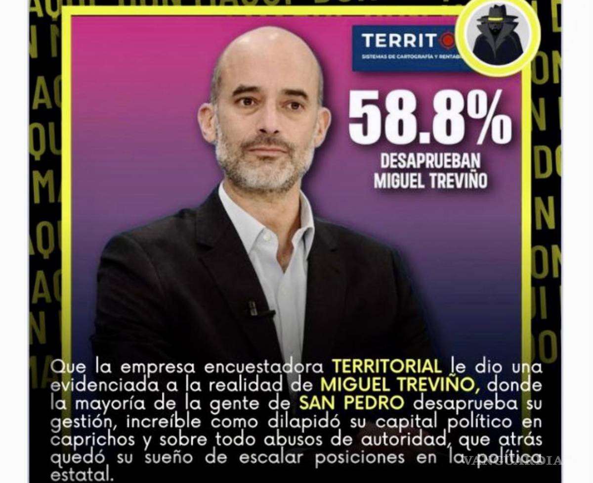 $!Miguel Treviño a la baja.