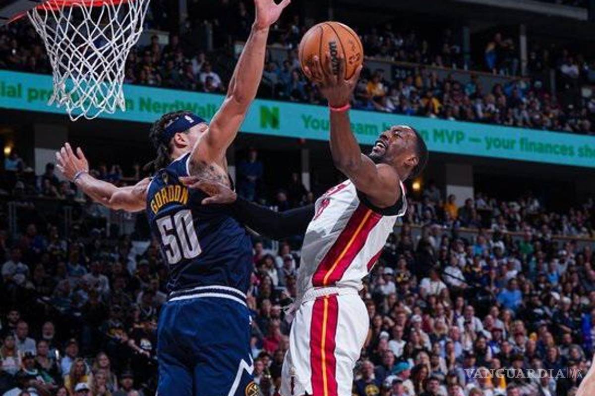 Miami Heat vence a Nuggets en Denver y empata las Finales de la NBA