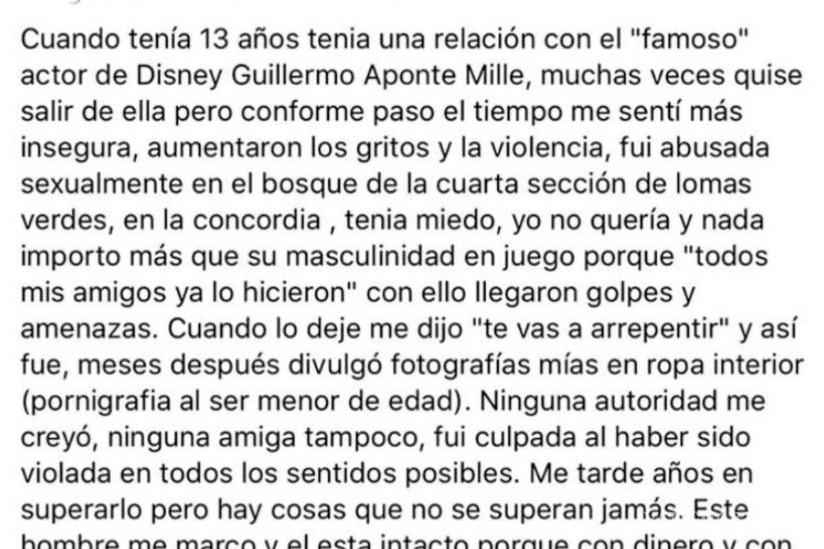 $!Actor de doblaje de Disney Memo Aponte es acusado de violar a menor