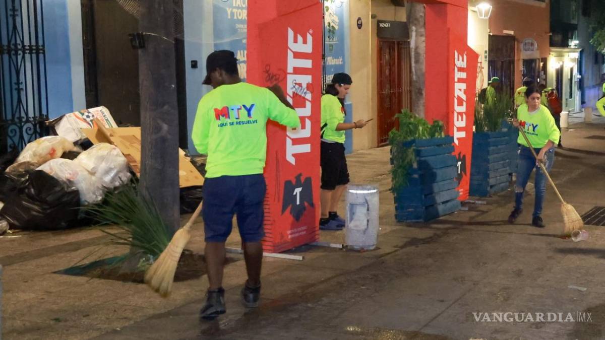 Monterrey recolecta 280 toneladas de basura por eventos del Mundial 2026