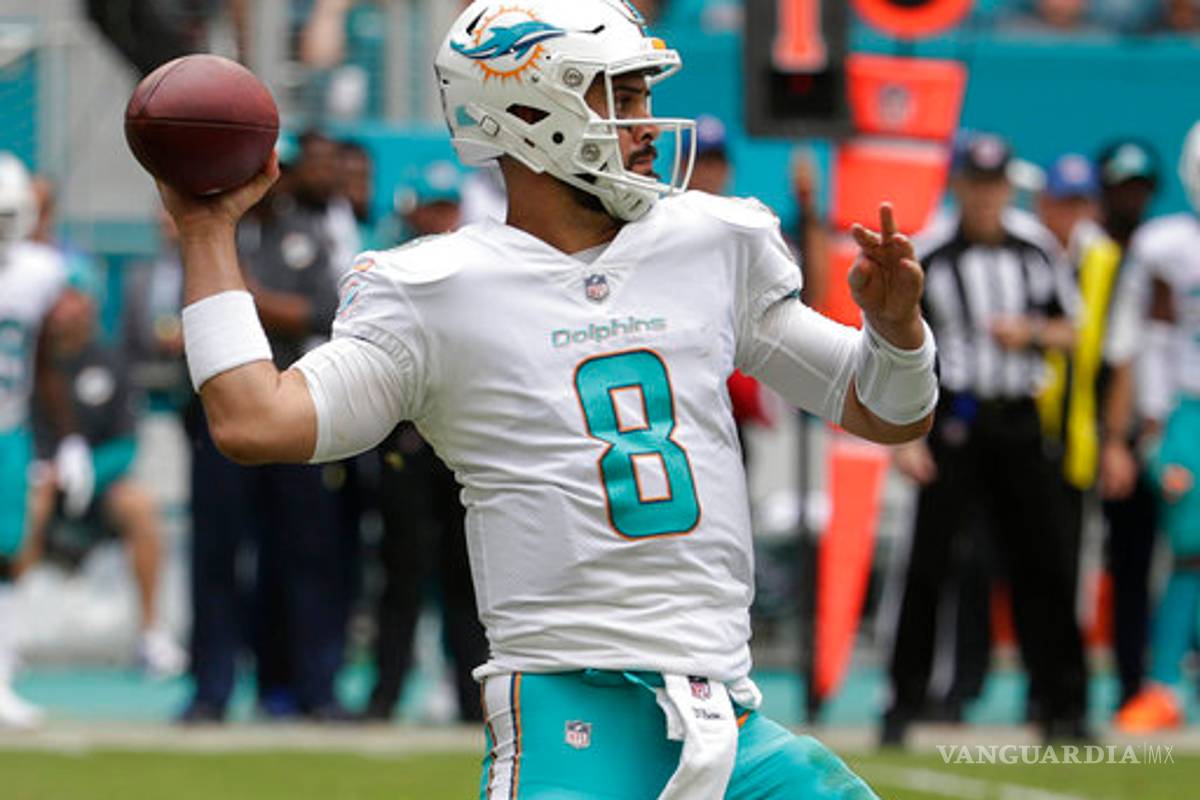 Sin Cutler, los Dolphins remontan para vencer a los Jets