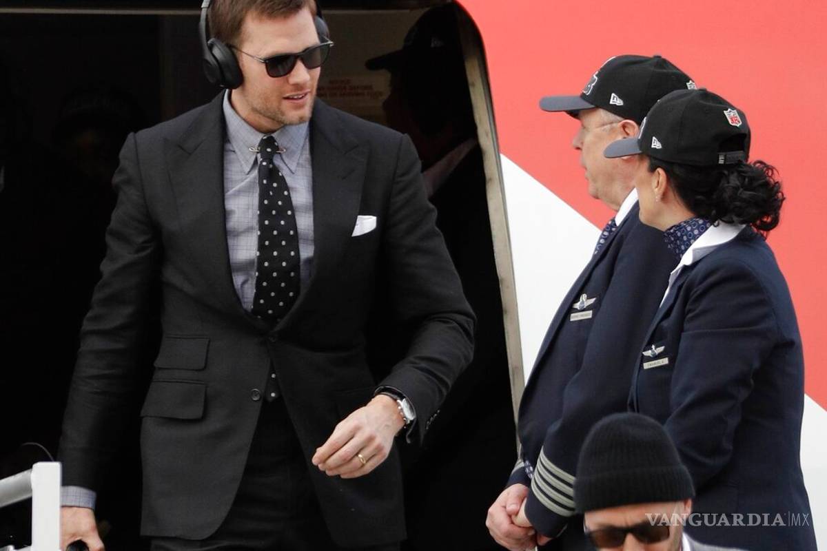 Rams y Patriots ya están en Atlanta