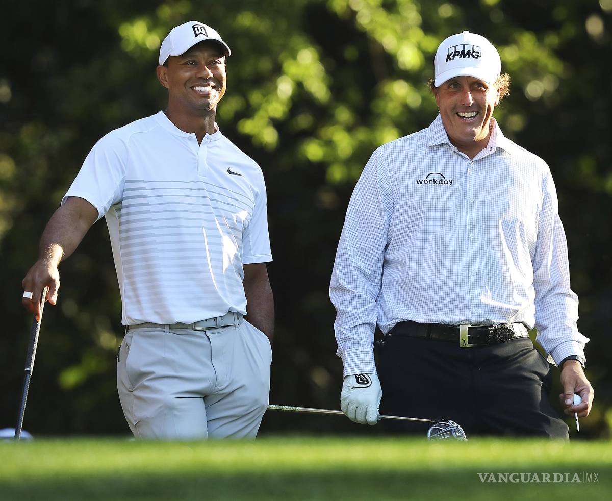 $!Woods y Mickelson se reunirán en juegazo por 9 millones de dólares