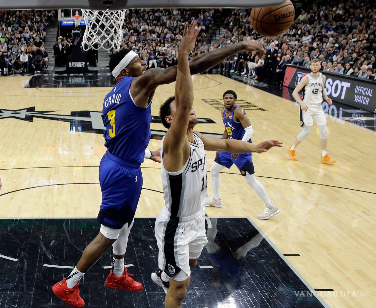 $!Los Nuggets igualan la serie ante los Spurs gracias a Nikola Jokic