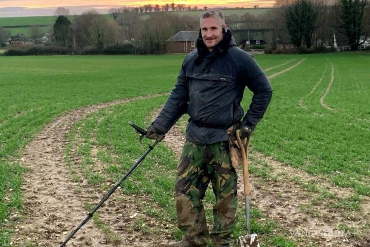 $!Pareja encuentra tesoro de monedas de hace mil años