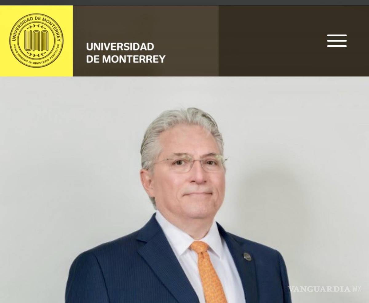 $!Patricio Eugenio de la Garza Cadena, vicerrector administrativo y representante legal de la UDEM.