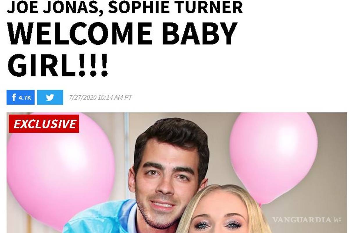 $!Sophie Turner y Joe Jonas se convierten en padres de una niña