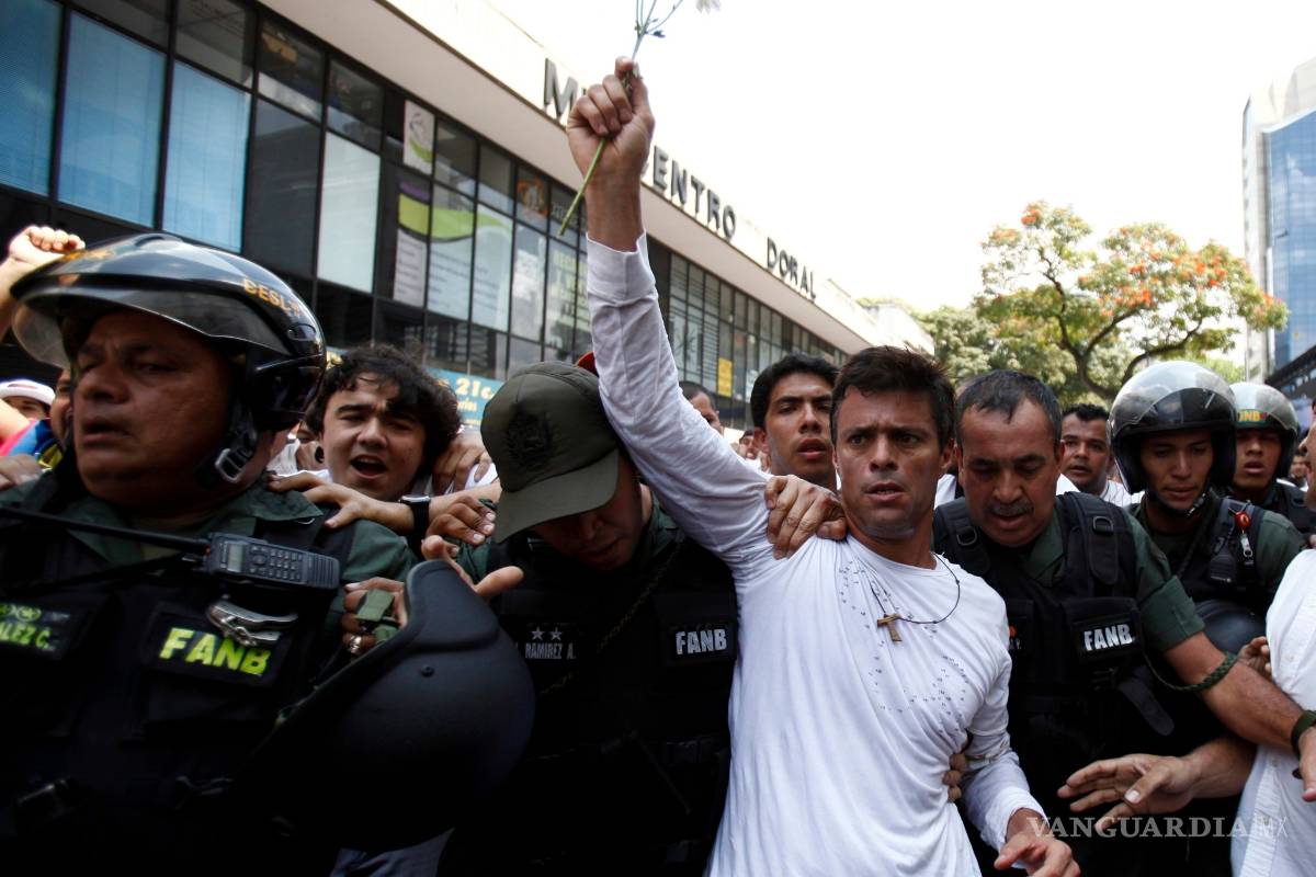 Tribunal de Venezuela ratifica sentencia de Leopoldo López