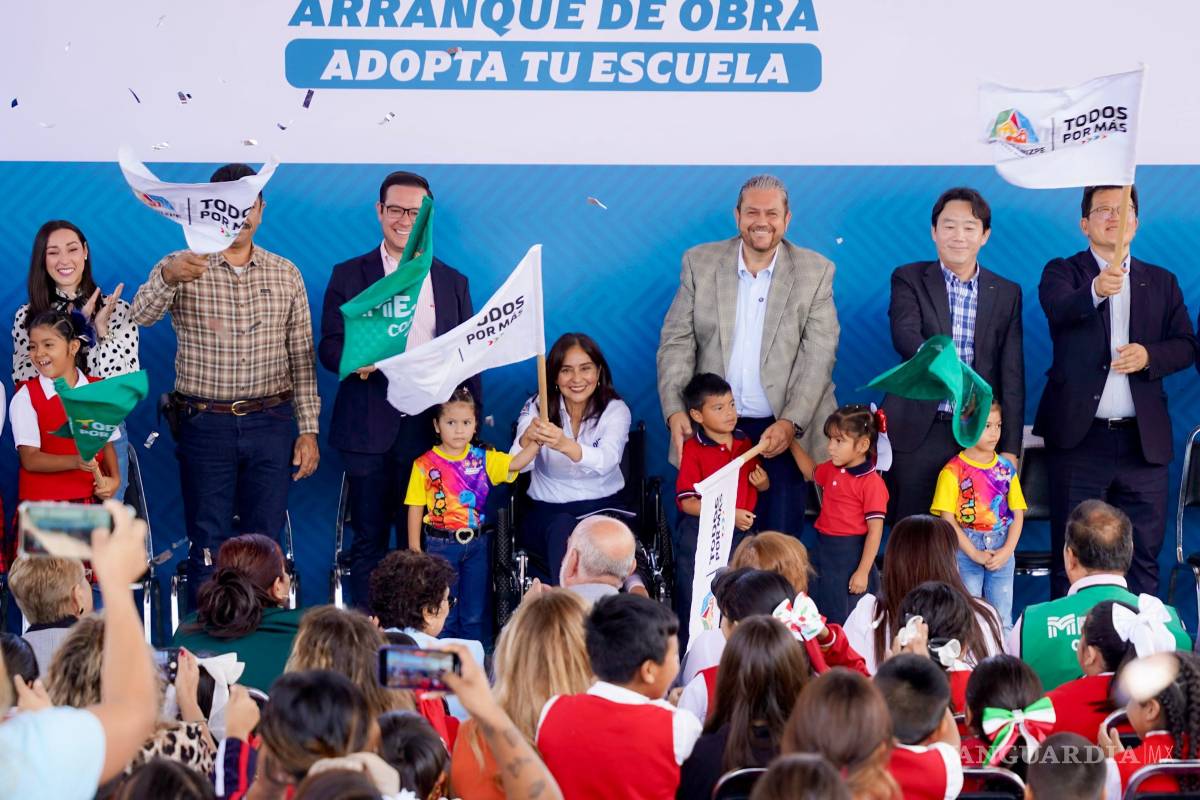 Gobierno de Ramos Arizpe, empresa y ONG unen esfuerzos para fortalecer escuelas