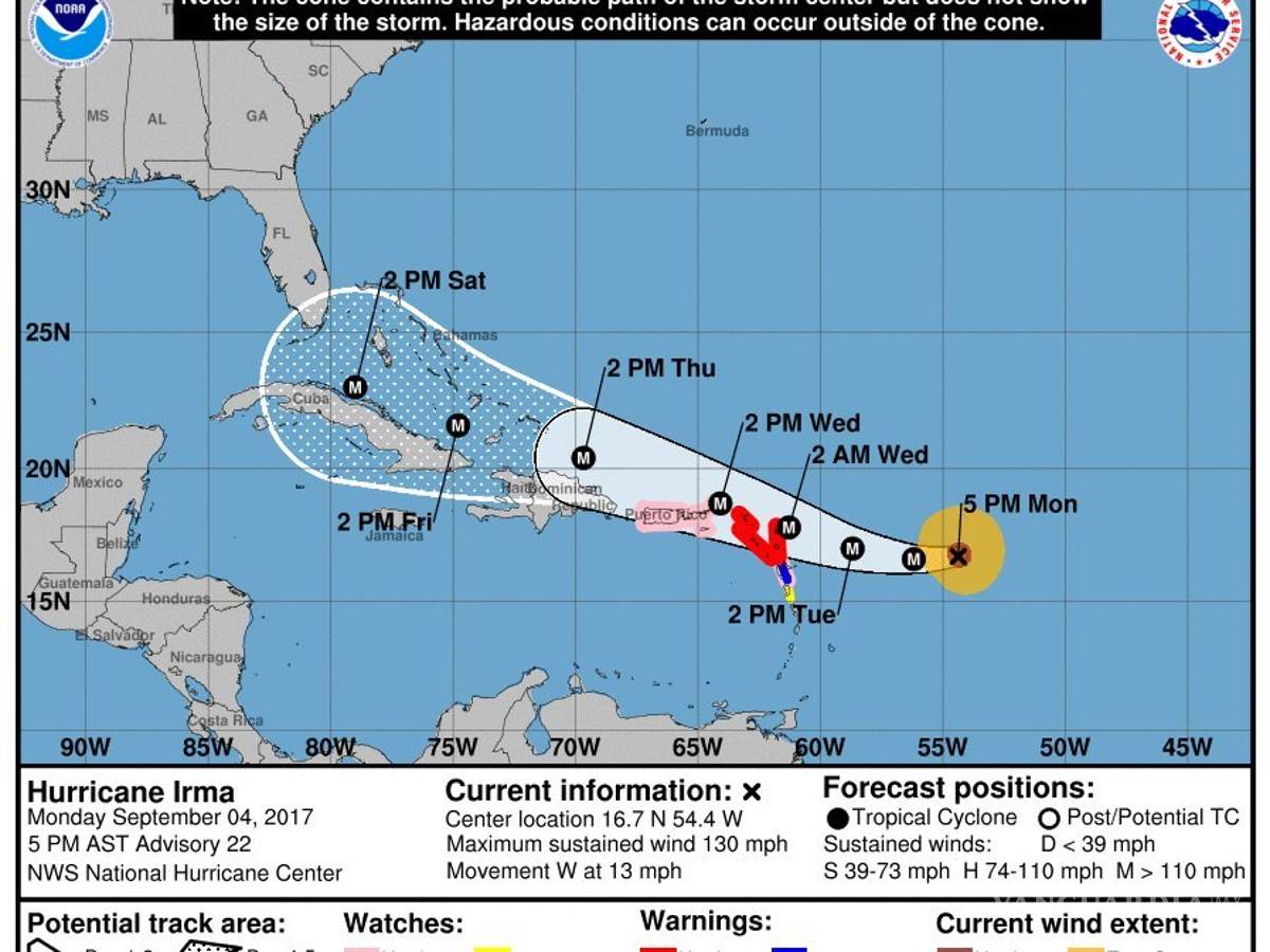$!Éstos son los récords del huracán “Irma"