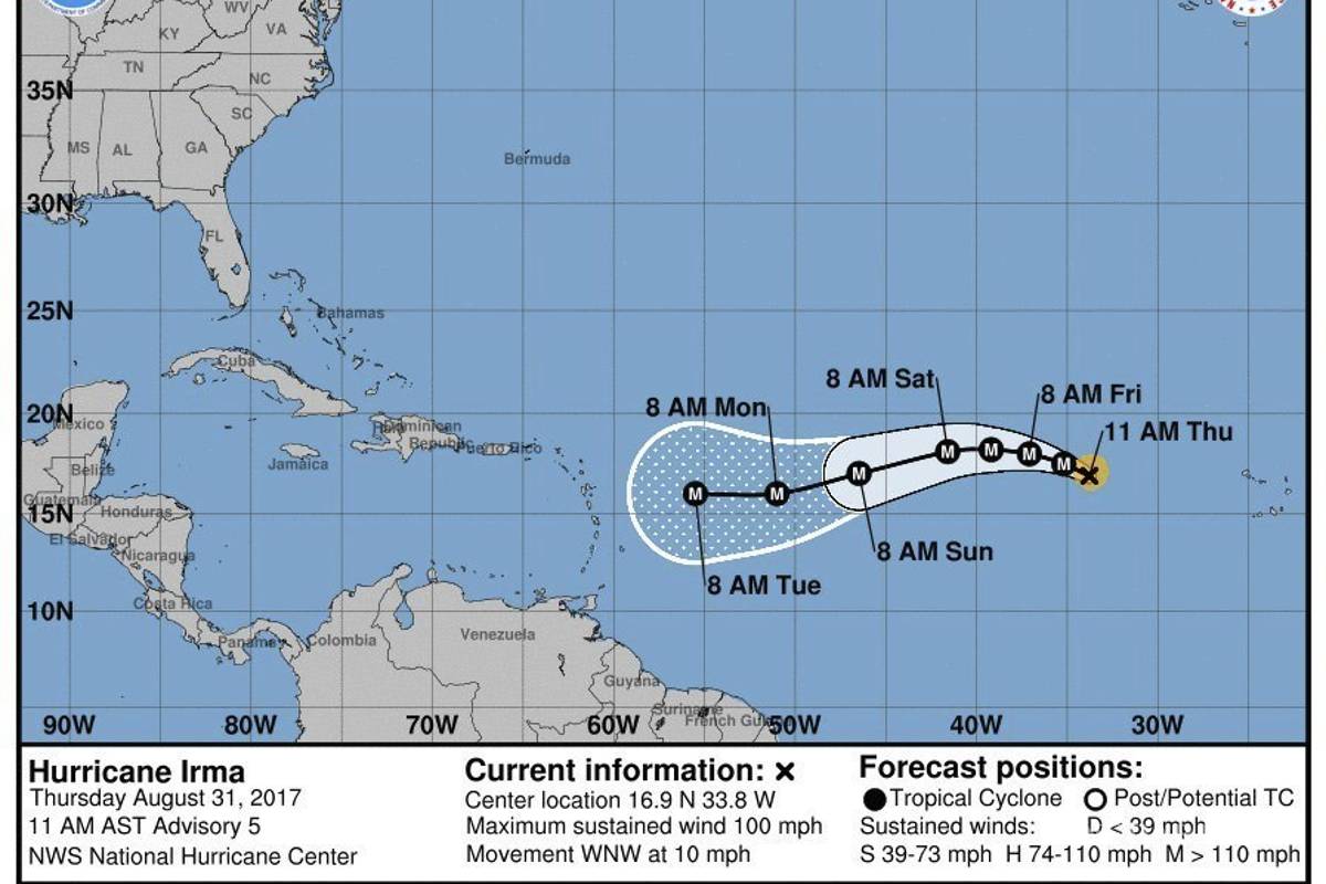 La Cruz Roja prepara una importante respuesta humanitaria por el huracán Irma