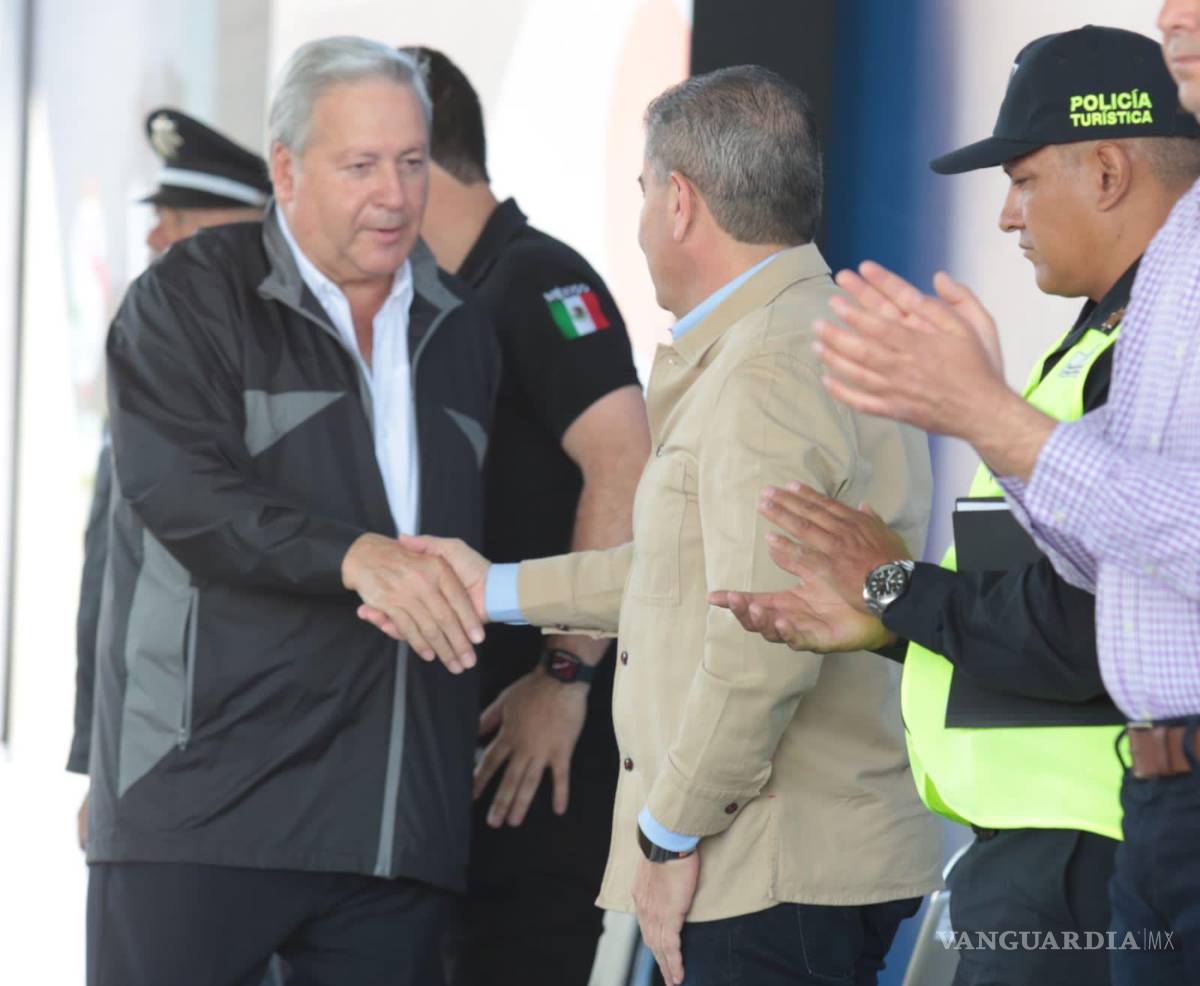 $!Miguel Riquelme, gobernador de Coahuila, afirma que redoblarán esfuerzos en seguridad