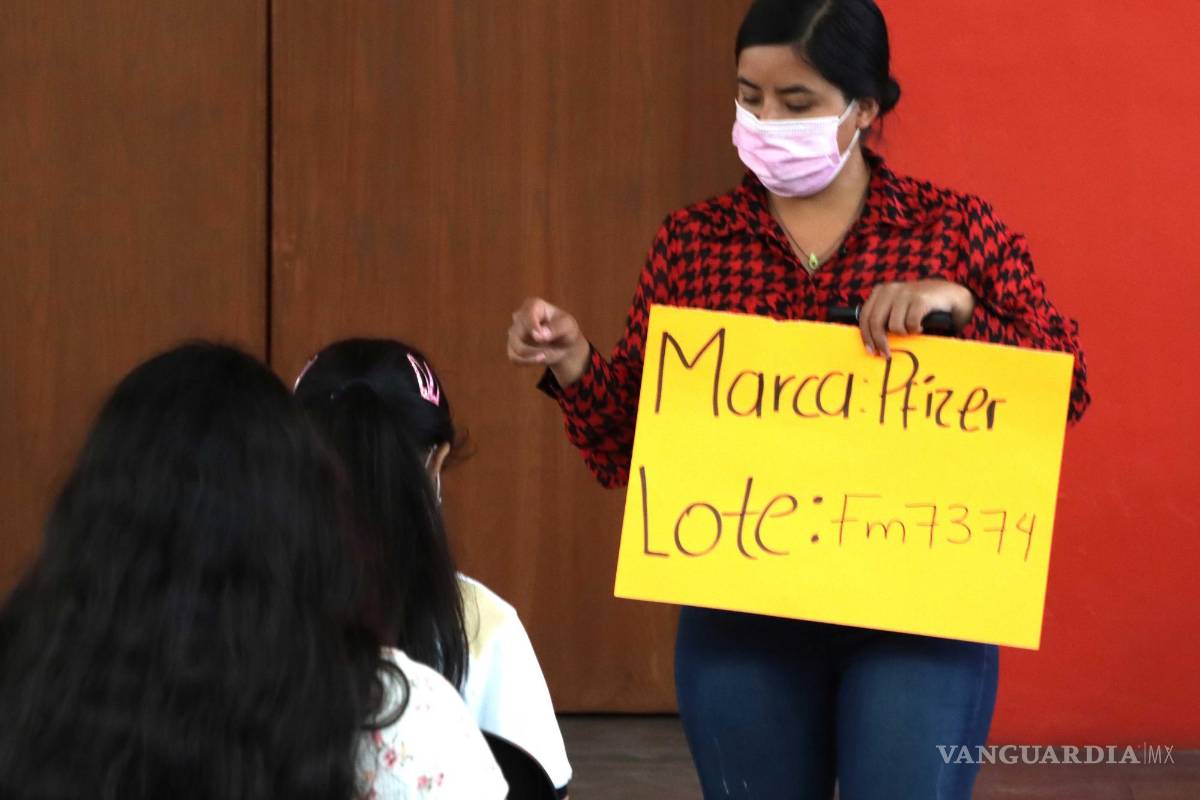 En Región Sureste de Coahuila se vacunan 65% de menores de 12 a 14 años contra COVID-19