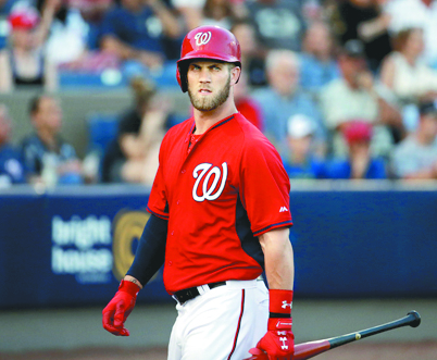 Bryce Harper es finalista al MVP