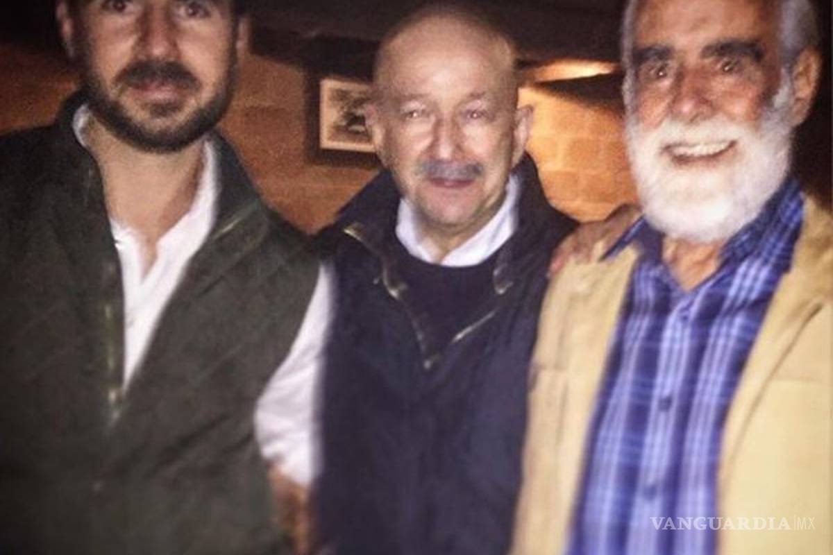 Balconean en Periscope fiesta del 'Jefe' Diego con Slim y Salinas