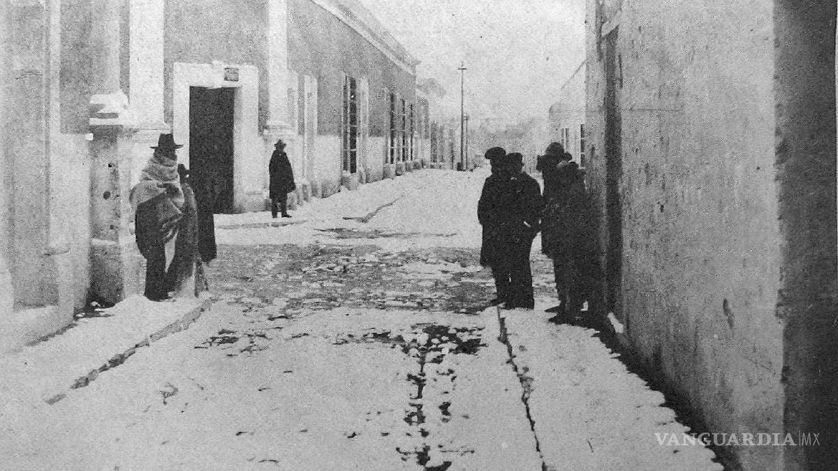 Saltillo y el manto blanco que dejó huella imborrable