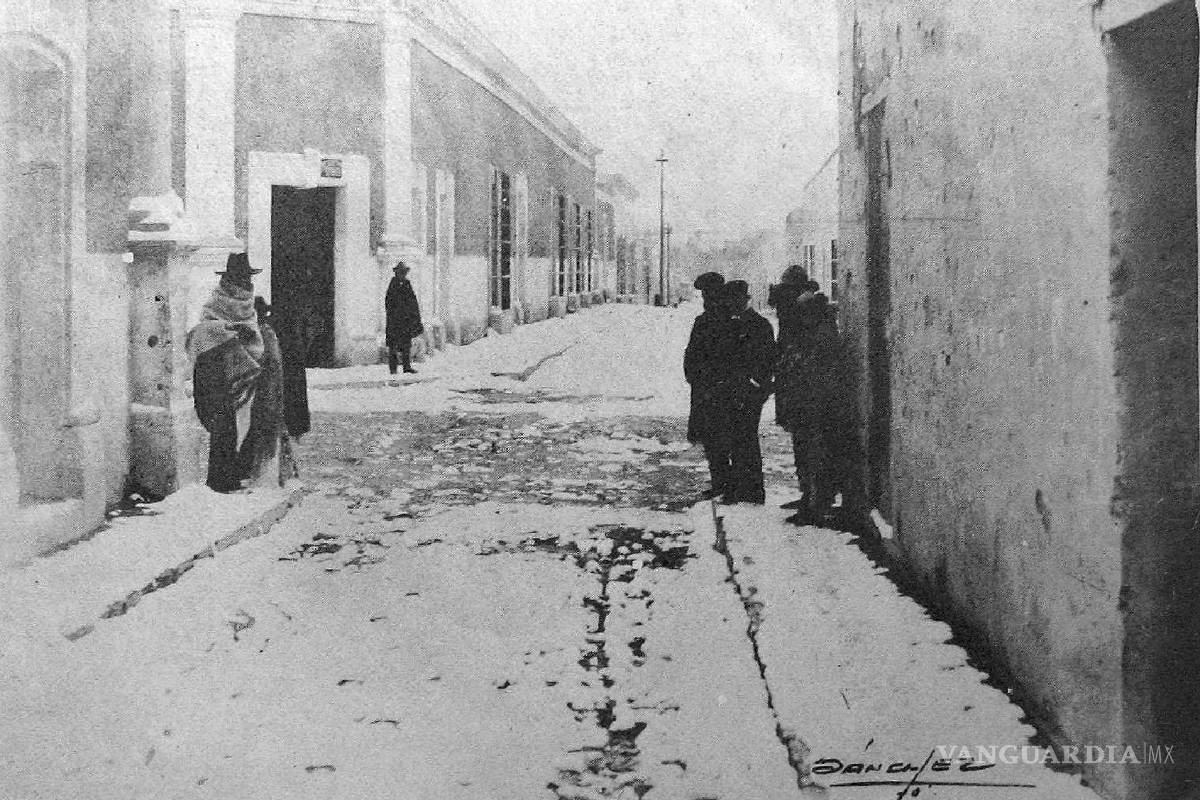Saltillo y el manto blanco que dejó huella imborrable