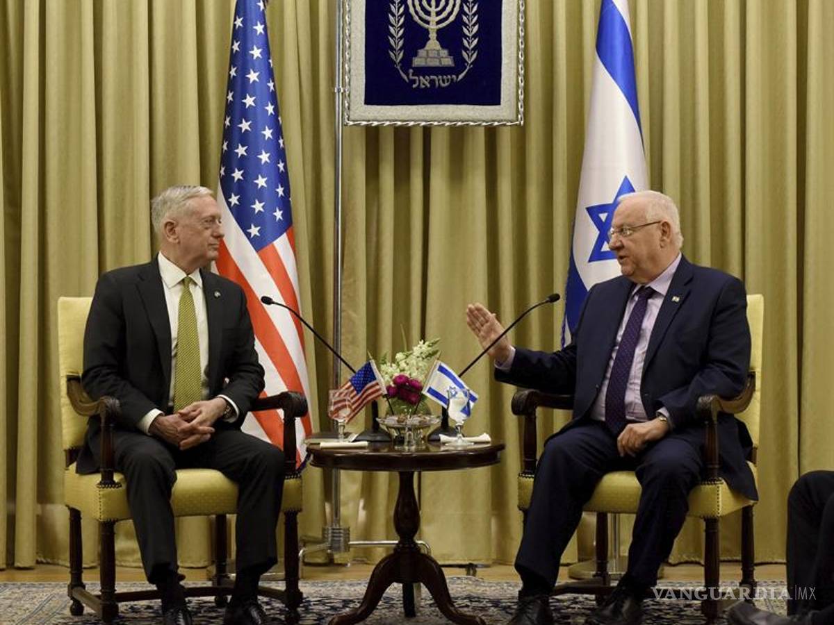 $!Afirma James Mattis que Irán sigue amenazando a Israel y a sus países vecinos