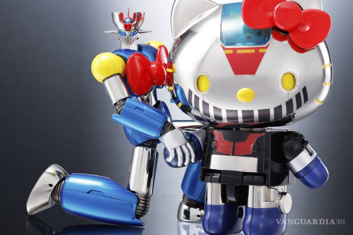 Se unen Hello Kitty y Mazinger Z para reforzar la industria juguetera nipona