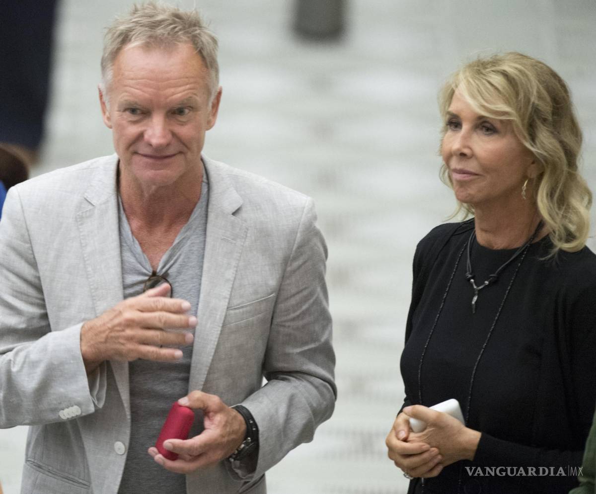$!Recibe el papa Francisco a Sting y a su mujer Trudie Styler en el Vaticano
