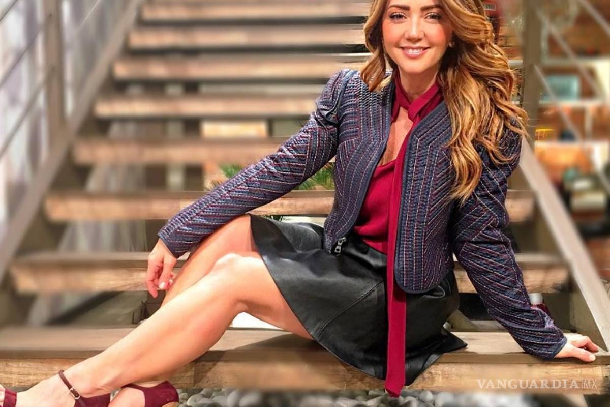 Andrea Legarreta presume piernas